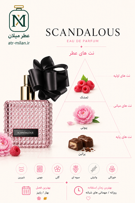 عطر ویکتوریا سکرت اسکندلوس - VICTORIA'S SECRET - Scandalous