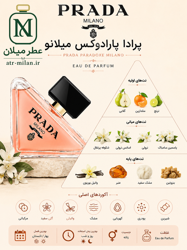 عطر پرادا پارادوکس - PRADA - Prada Paradoxe