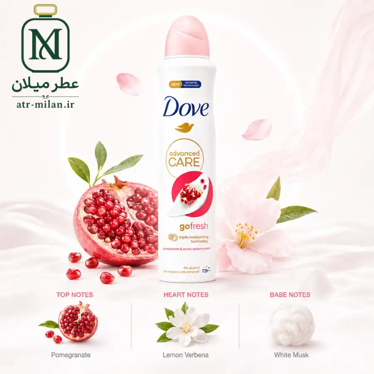 اسپری ضد تعریق داو انگلیسی ( dove ) 250 میل