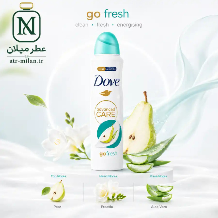 اسپری ضد تعریق داو انگلیسی ( dove ) 250 میل