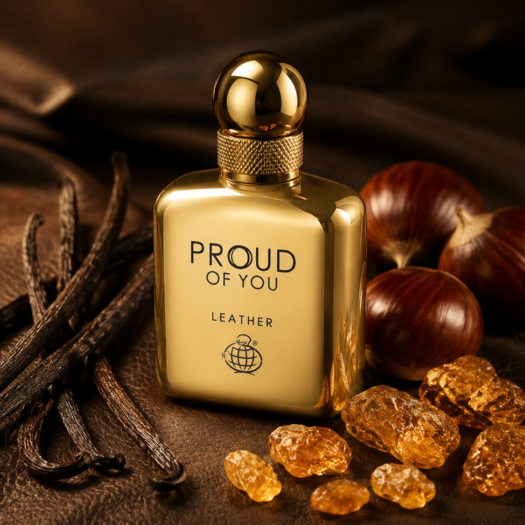 ادکلن proud of you leather فرگرانس مشابه استرانگر ویت یو لدر