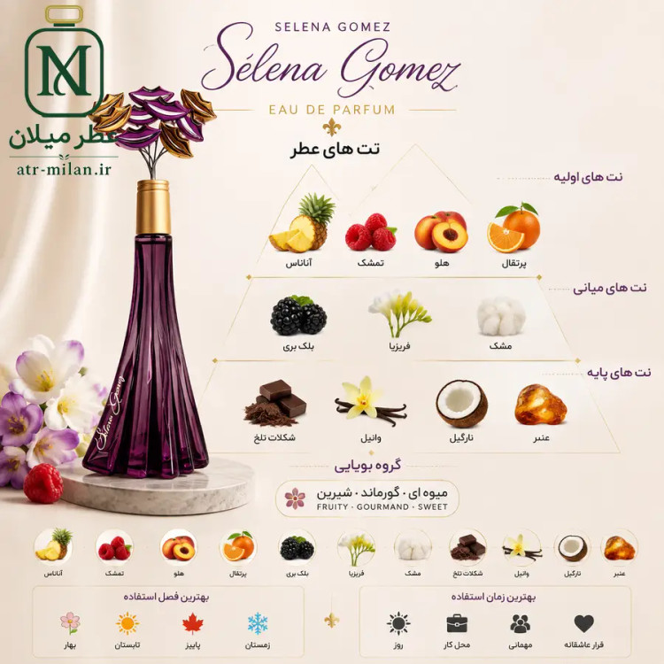 عطرسلنا گومز از سلنا گومز - Selena Gomez - Selena Gomez Eau de Parfum