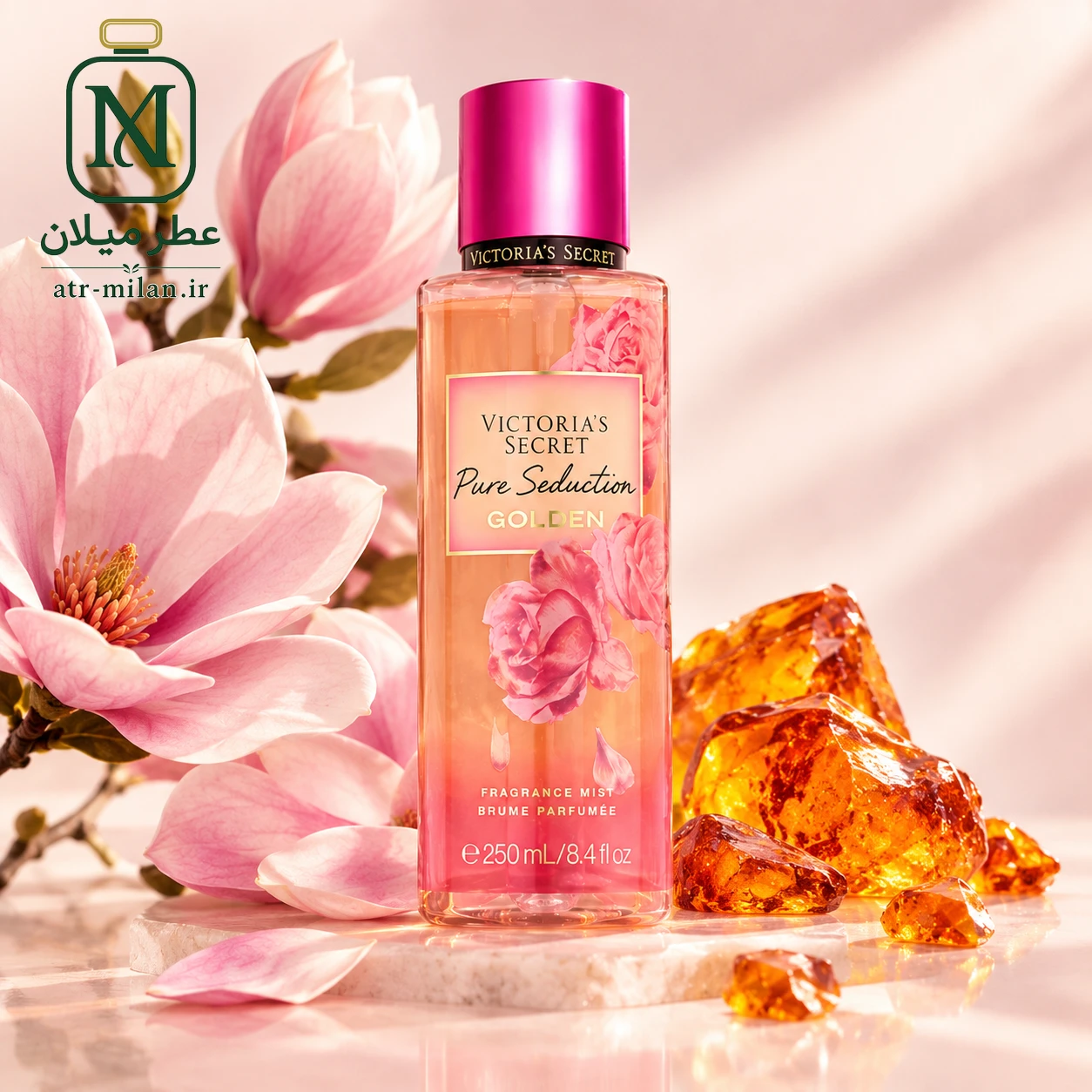 بادی اسپلش ویکتوریا سکرت Pure Seduction Golden (های کپی)