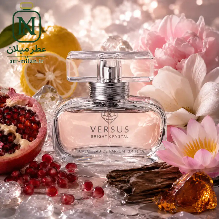 ادکلن VERSUS BRIGHT CRYSTAL فرگرانس مشابه برایت کریستال ورساچه